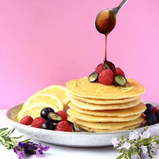 Gluten-Free Vegan Fluffy Pancakes