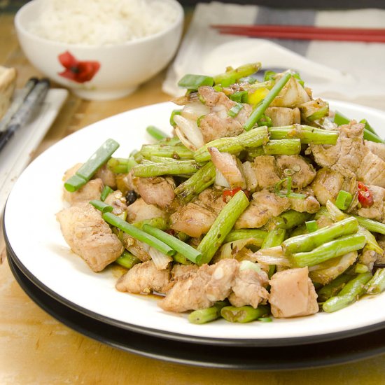 Chinese Long Bean Stir-fry