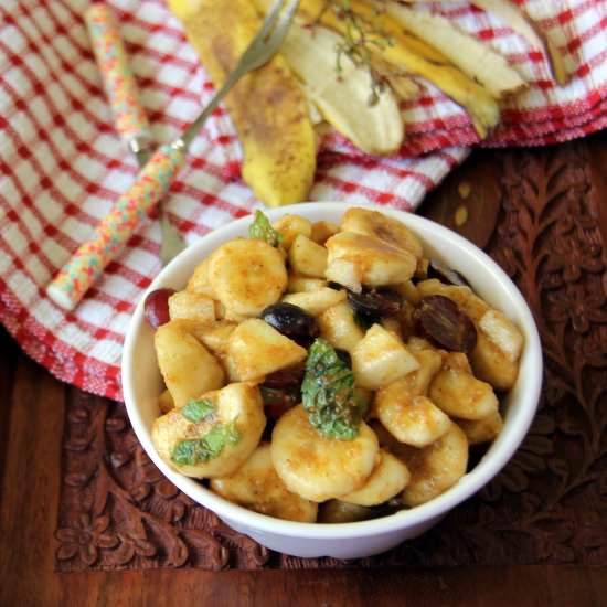 Banana Fruit Chaat