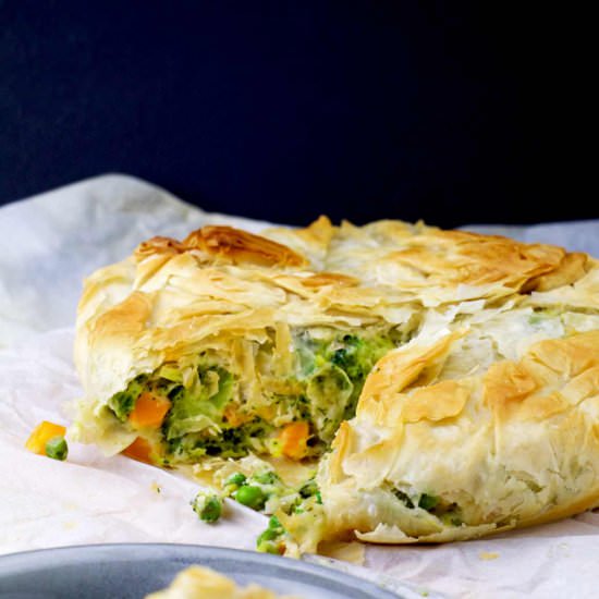 Healthy Vegetarian Pot Pie