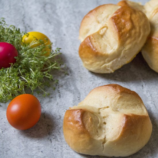 Austrian Brioche Easter Bun