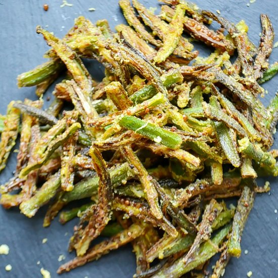 Ajwain Okra Fries