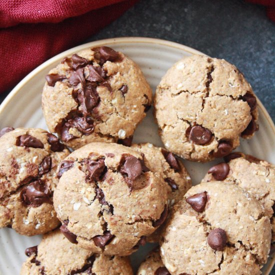 Wholewheat Almond Butter Cookies