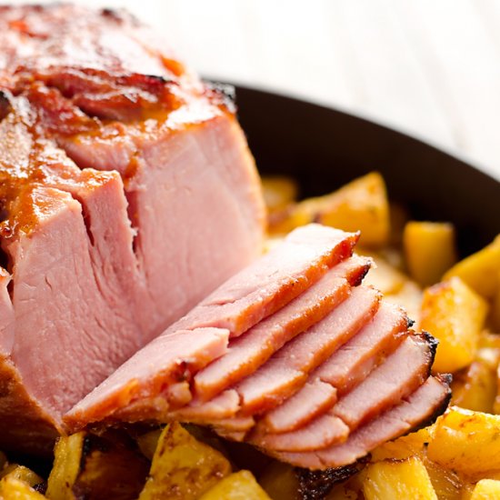 Roast Pineapple Chipotle Honey Ham