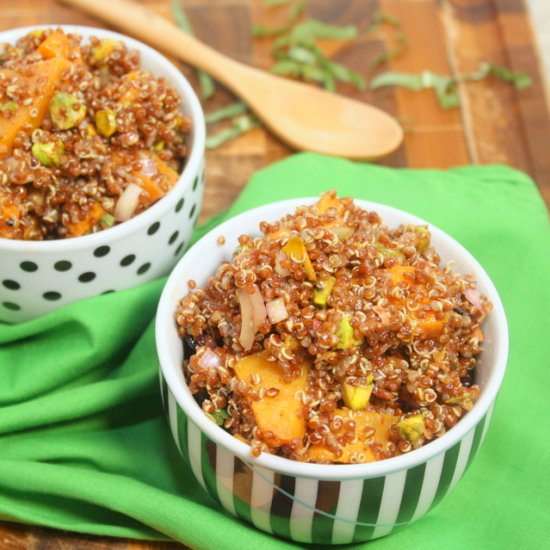 Butternut Squash & Cranberry Quinoa