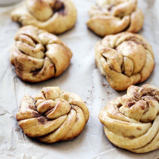 Honey Butter Cardamom Buns