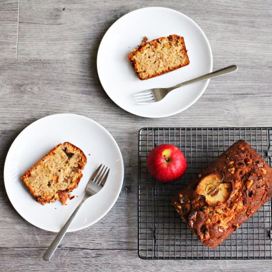 Apple & Walnut Banana Bread