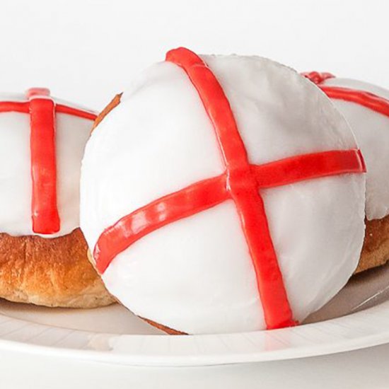 St George’s Day Buns