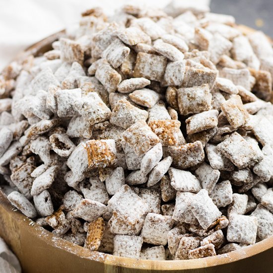 Chocolate Caramel Puppy Chow