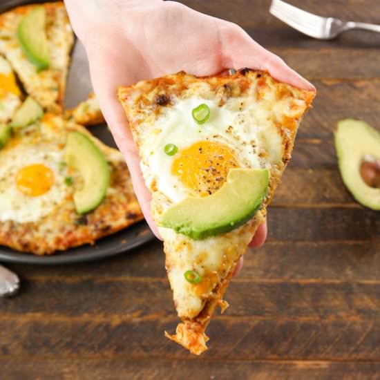 20 Minute Fun Breakfast Pizza