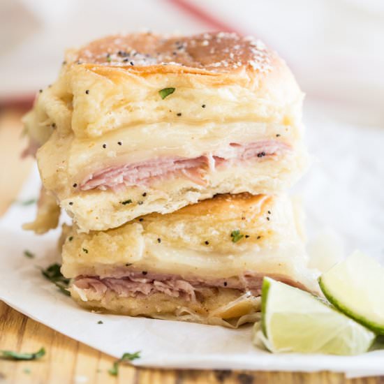 Ham Honey Mustard Sliders