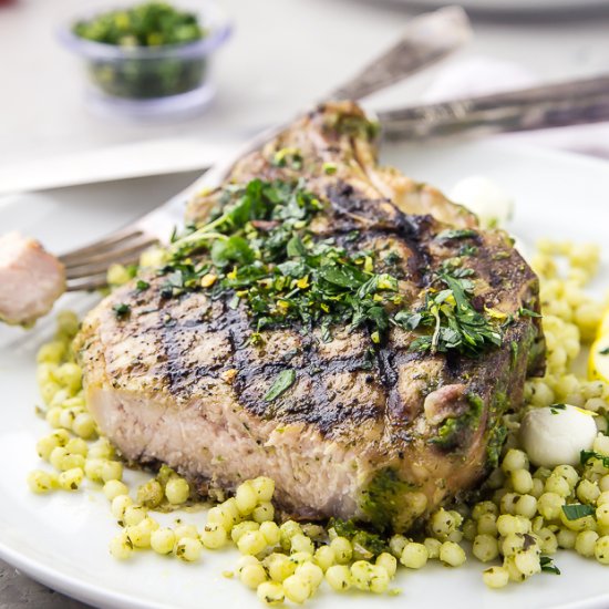 Garlic & Herb Pork Chops