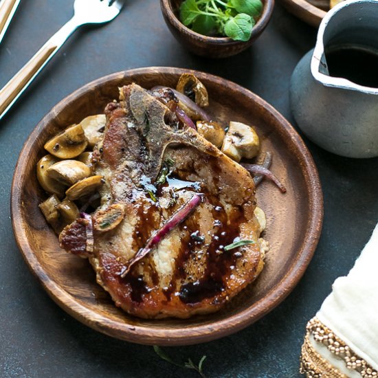 One Pan Pork Chops