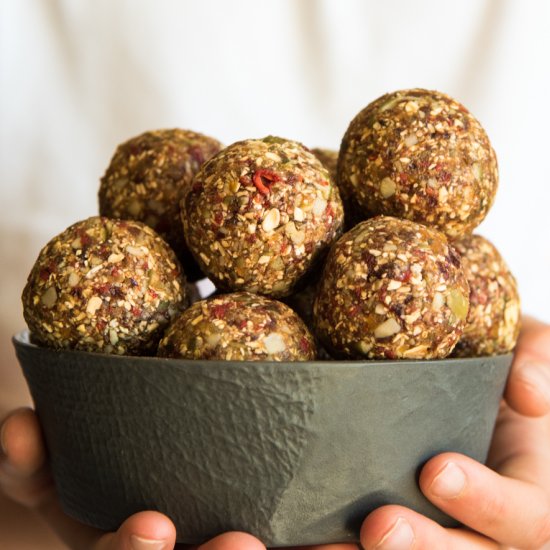 Nut Free Muesli Bliss Balls