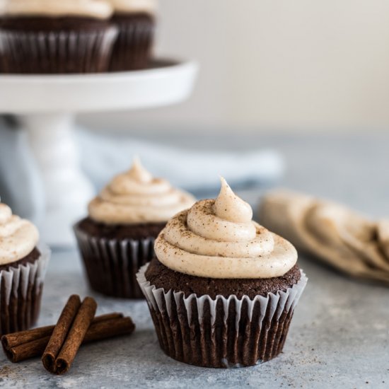 Cherry Chocolate Cupcakes