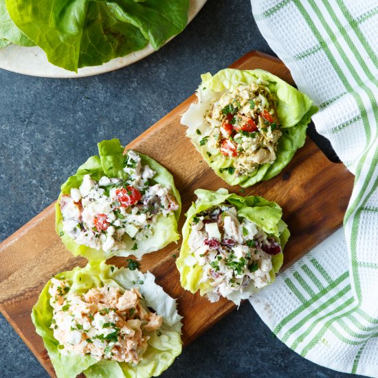 4 Healthy Chicken Salads