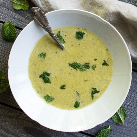 Asparagus Tarragon Soup