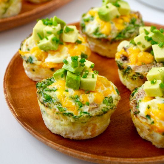 Freezer-Friendly Egg White Muffins