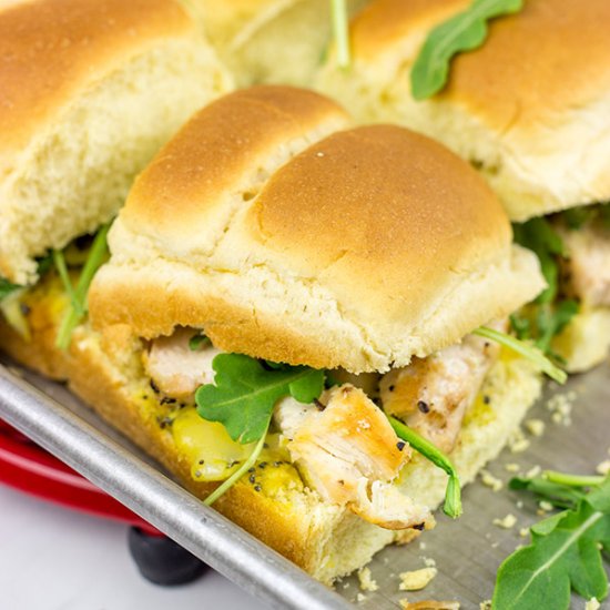 Grilled Chicken Sliders