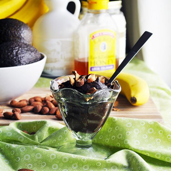 10-Min Chocolate Avocado Pudding