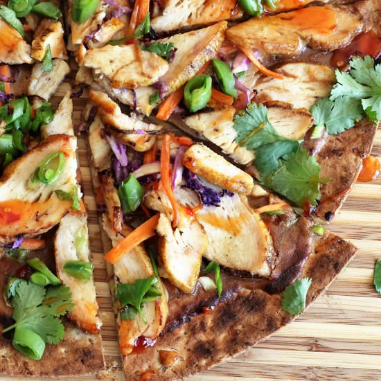 Thai Grilled Chicken Pizza