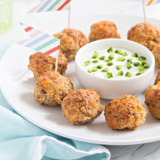 Sausage Cheese Balls