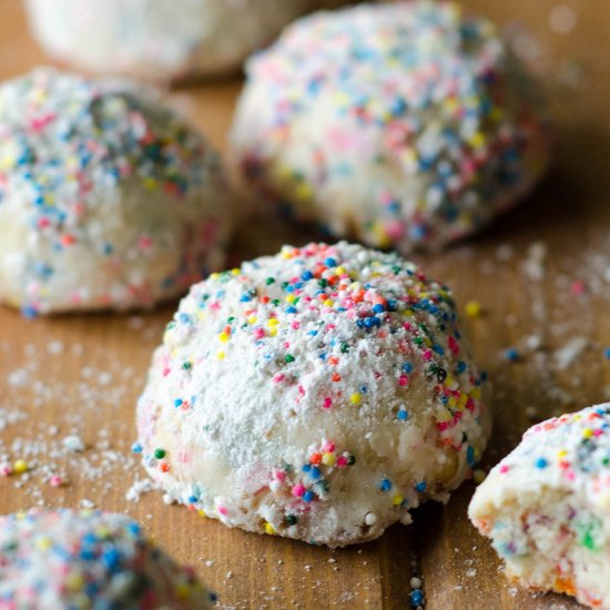 Funfetti Snowballs