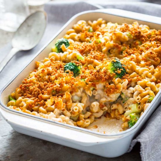 Macaroni & Cheese with Broccoli