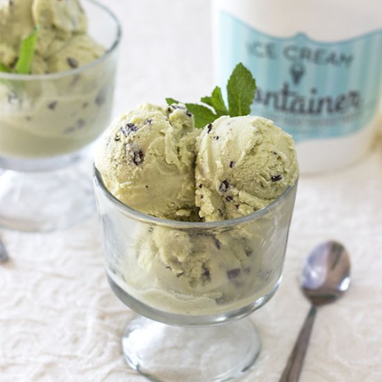 Mint Chocolate Chip Ice Cream