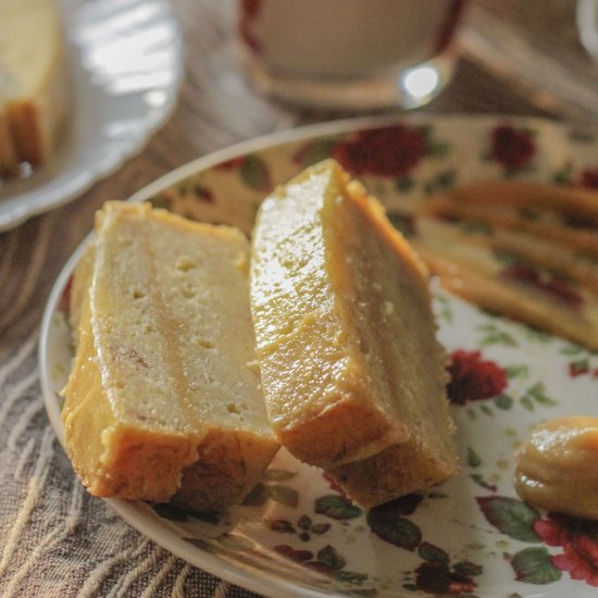 Peanut Butter Frosted Banana Cake