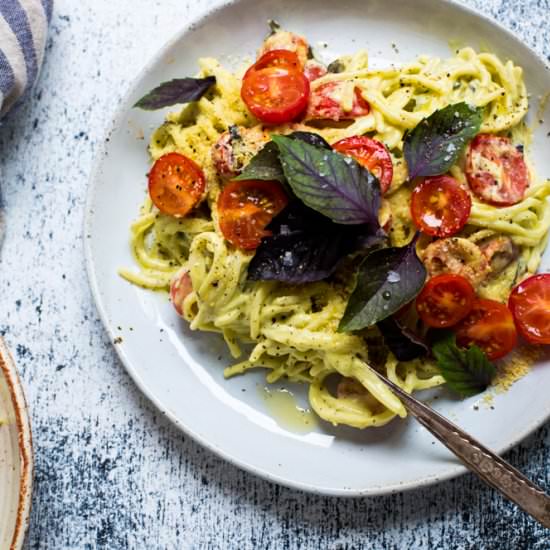 Avocado Cream Pasta