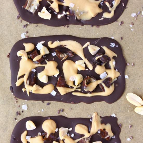 Peanut Butter Caramel Chocolate Bar