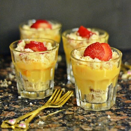 Mango Custard Verrines