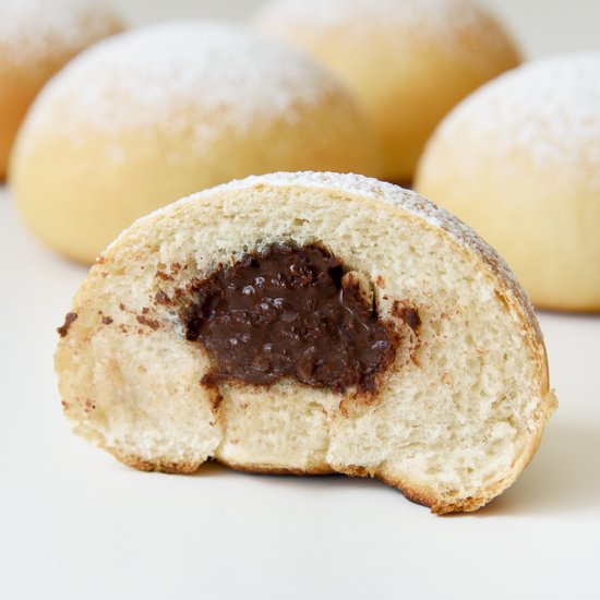 Chocolate Filled Sweet Buns