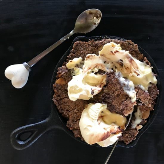 Low Carb Skillet Cookie