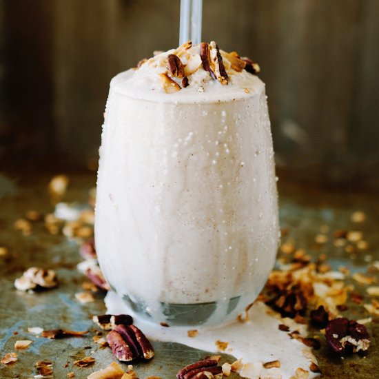 Toasted Pecan and Coconut Smoothie