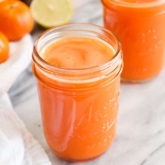 Carrot Orange Lime Juice