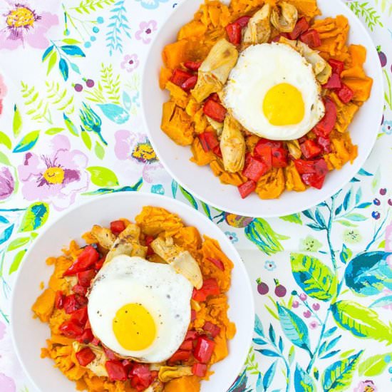 Sweet Potato Smash Bowls