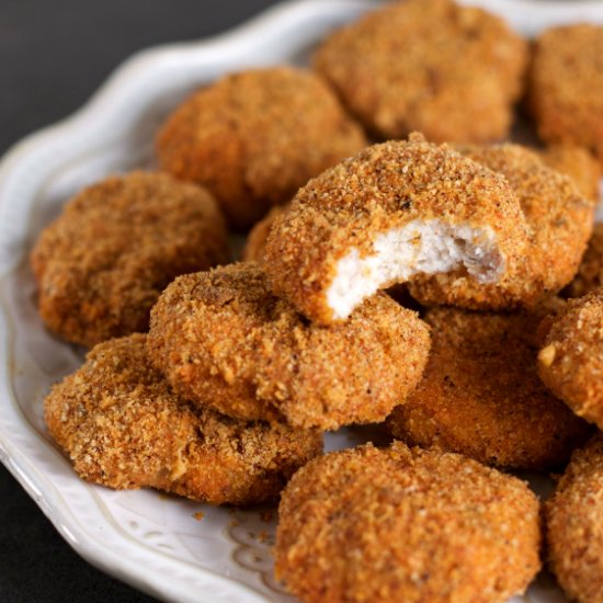 Healthier Spicy Chicken Nuggets