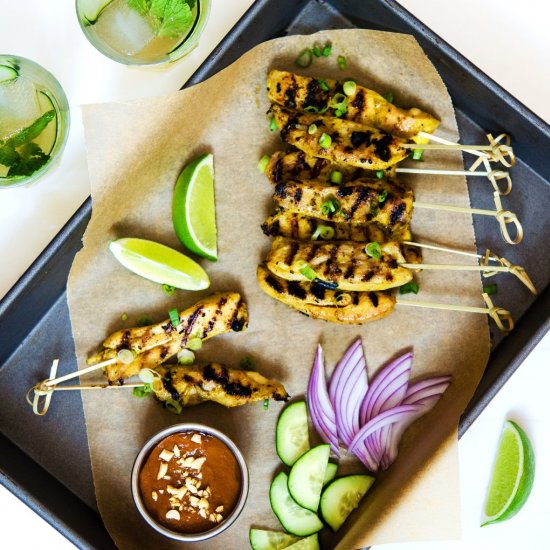 Malaysian Chicken Satay