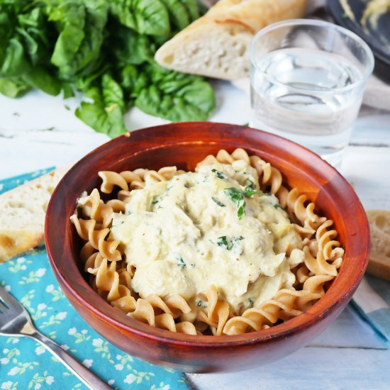 Spinach and Artichoke Pasta