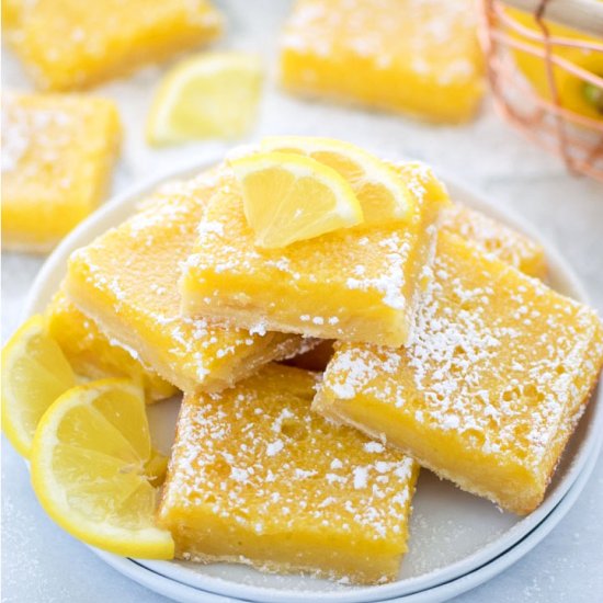 Gluten Free Lemon Squares