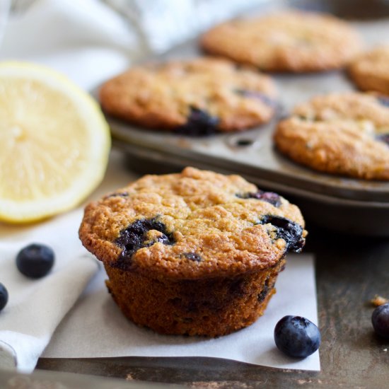 Blueberry Banana Muffins