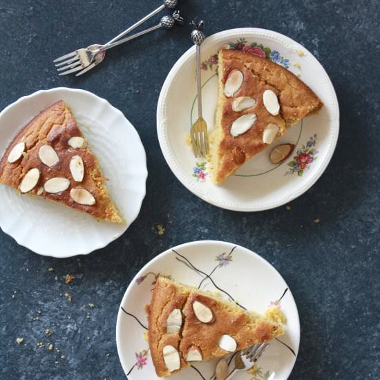 Almond Cornmeal Cake