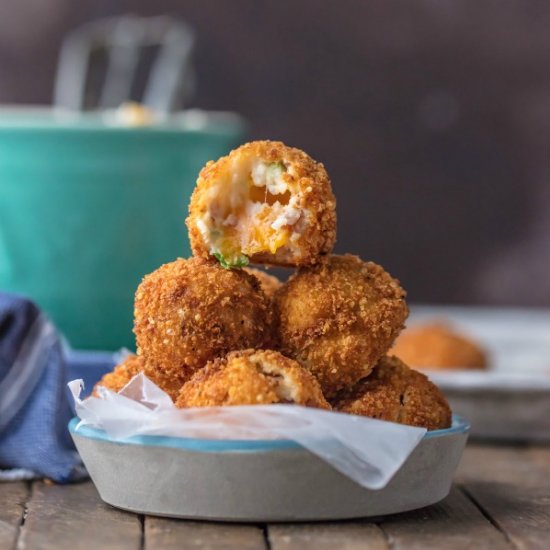 Loaded Mashed Potato Bites