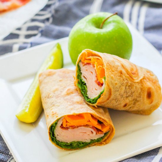 Bacon Ranch Turkey Wrap