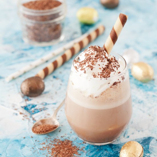 Easter Egg Chocolate Milkshake