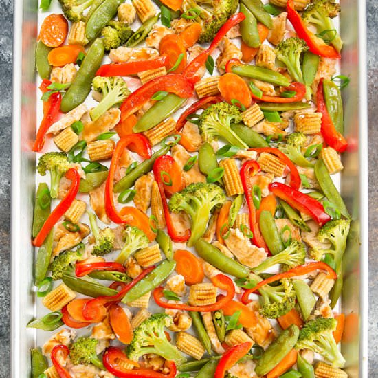 Sheet Pan Stir Fry