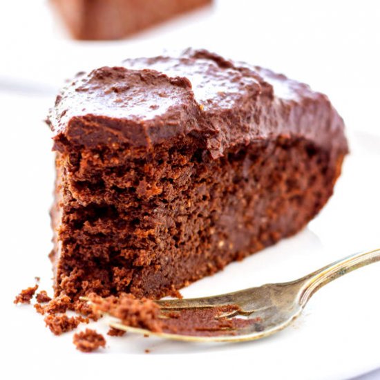 Double Chocolate & Chia Cake