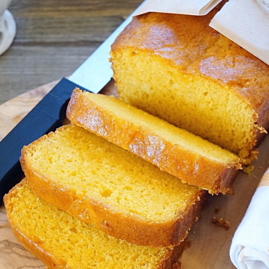 Egg-free Mango Loaf Cake